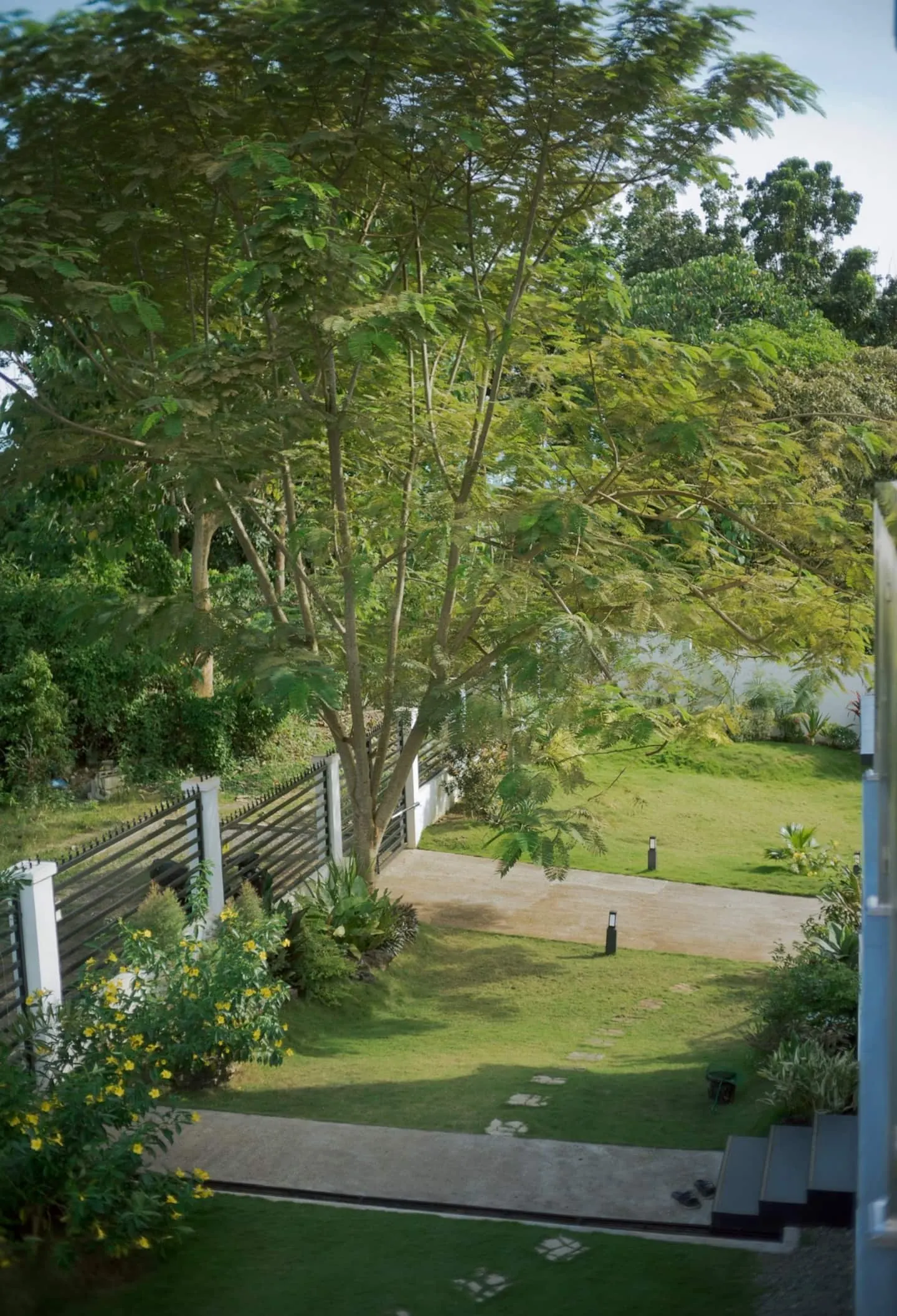 Airbnb garden view